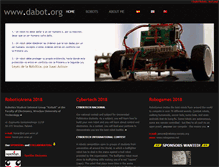 Tablet Screenshot of dabot.org